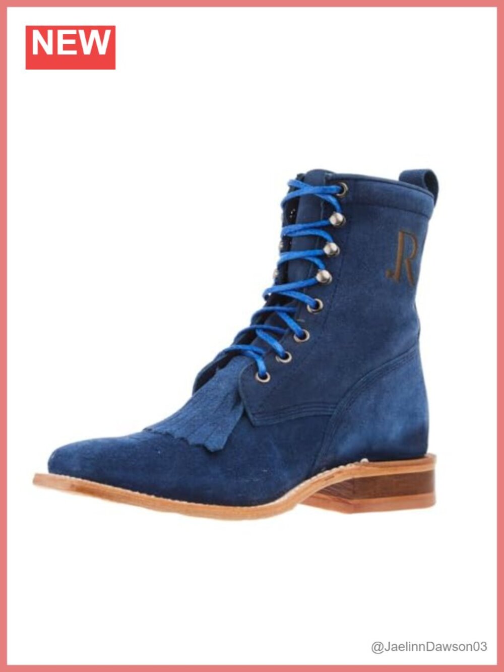 R. Watson Boots Women's Ankle Boots Leather Pull-On Calf High